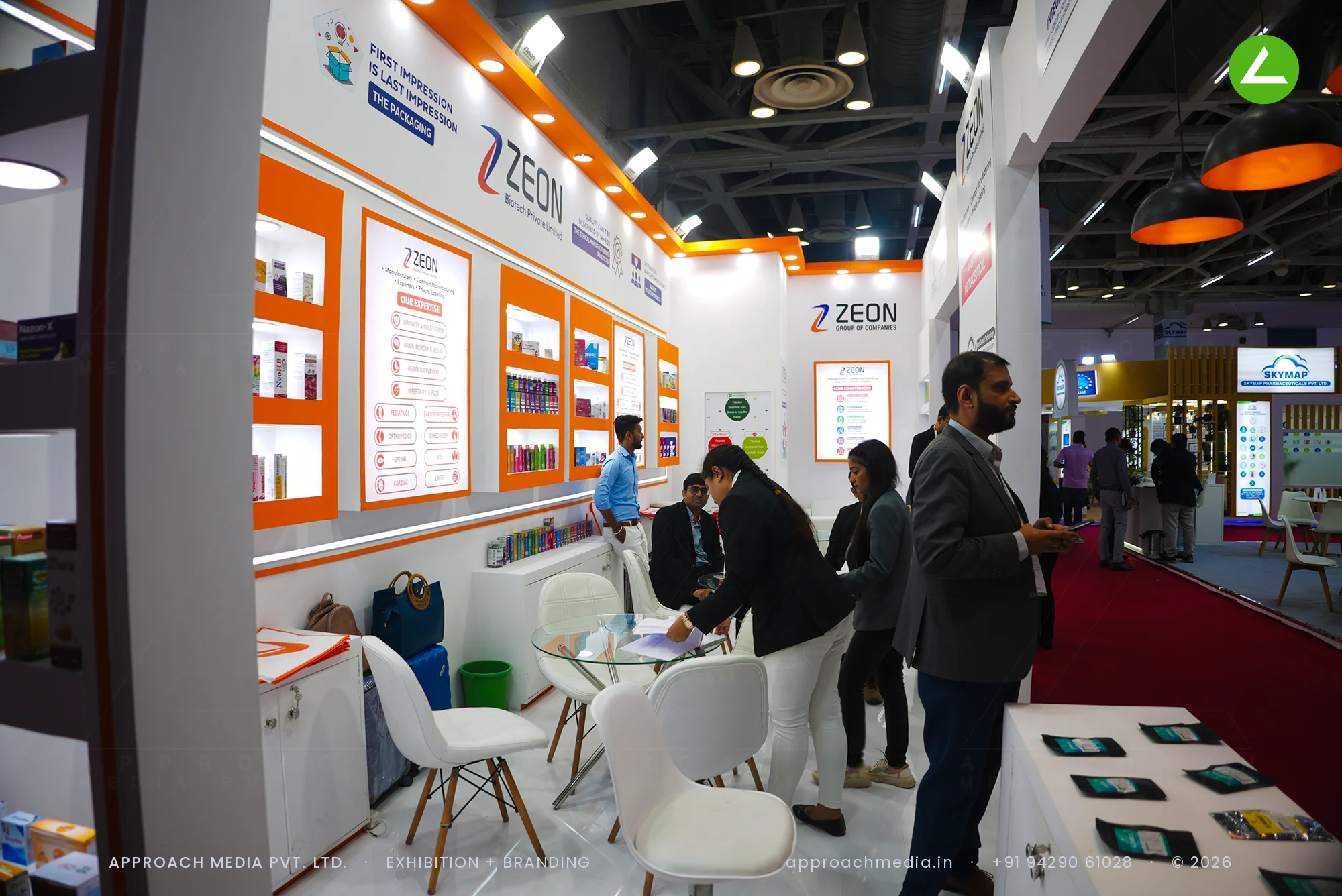 Zeon Group of Companies: Exhibition Stall Design at IPEX Expo Noida — photo 4