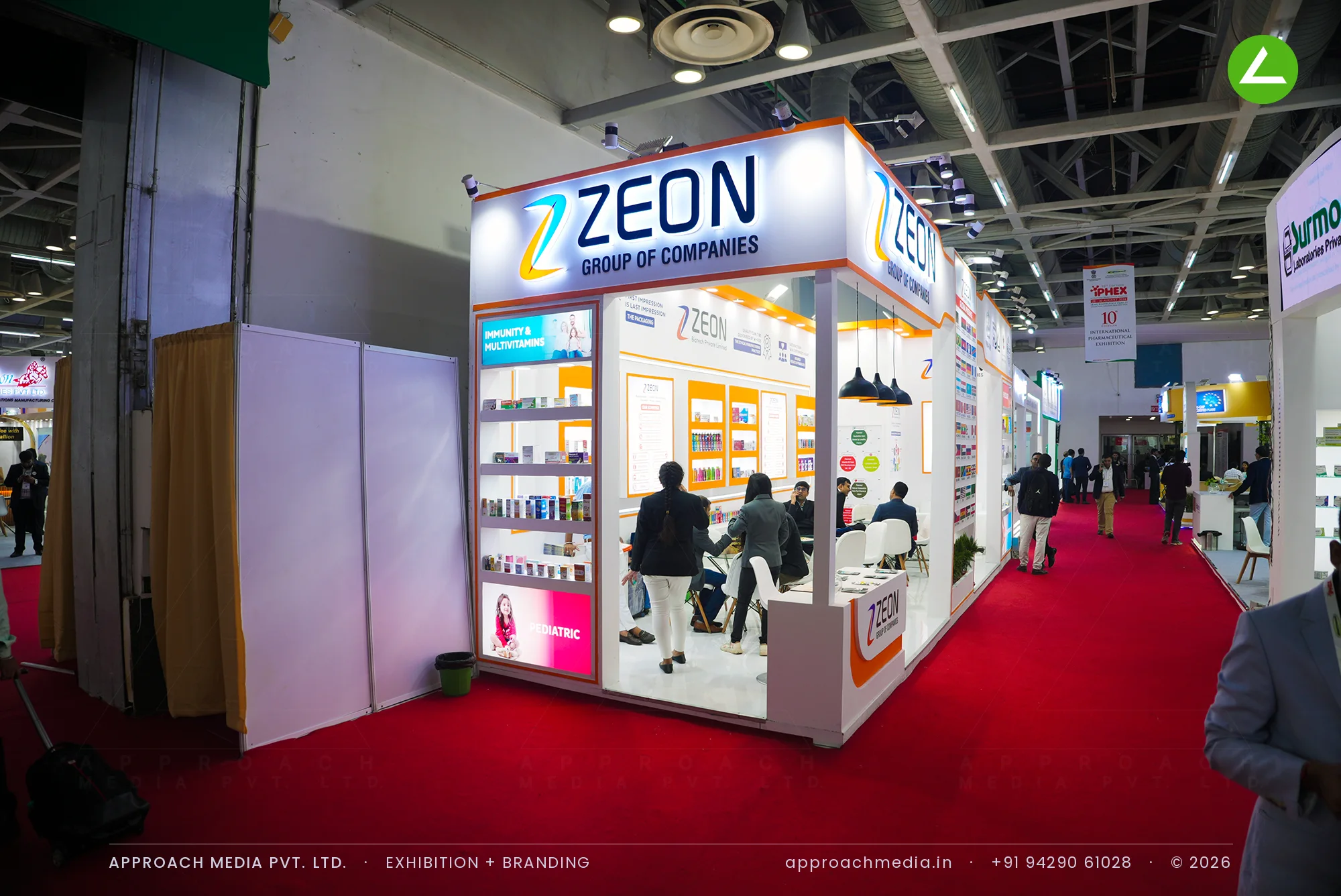 Zeon Group of Companies: Exhibition Stall Design at IPEX Expo Noida — photo 2