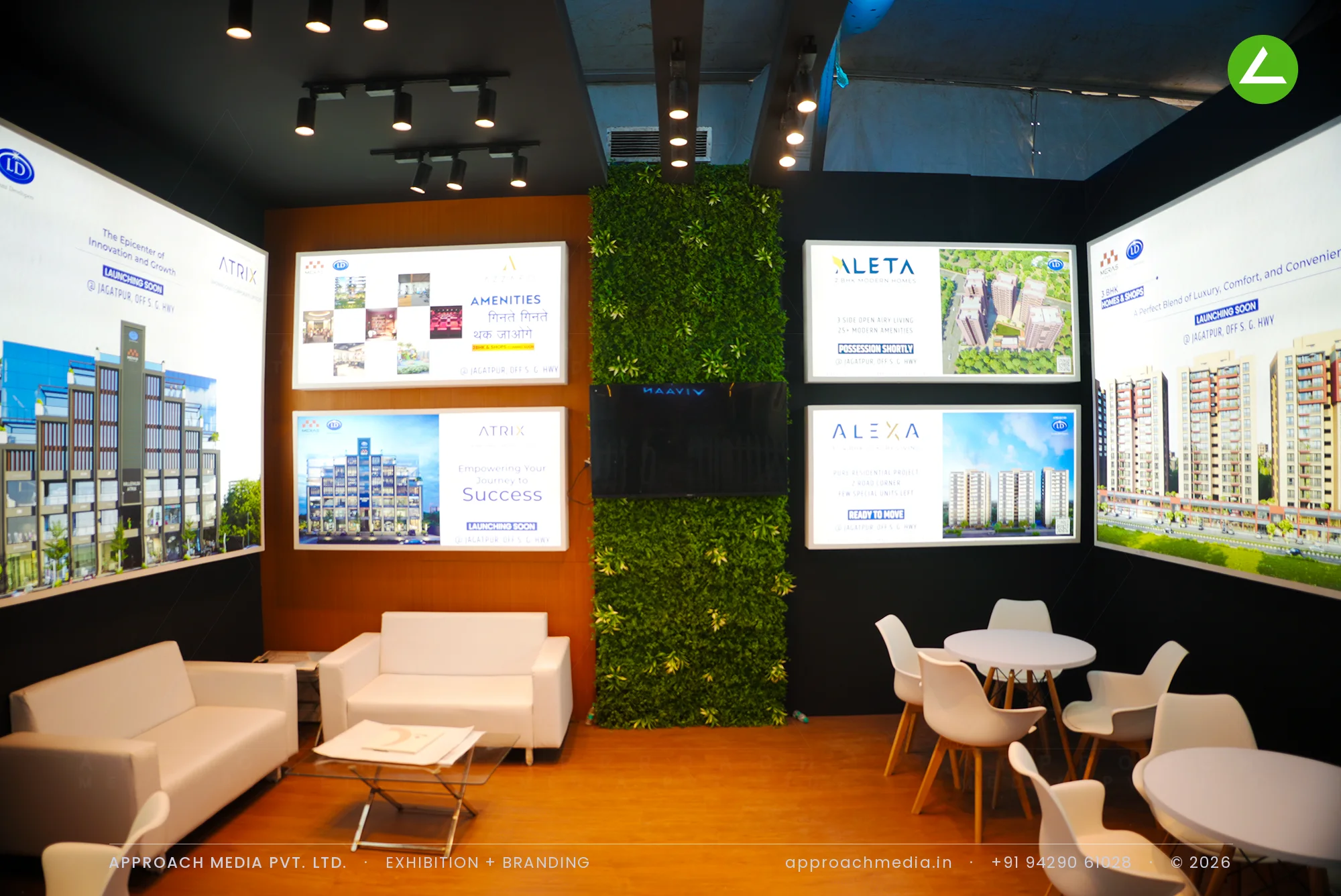 Laxmi Developers & Meras Corp LLP: Exhibition Stall Design at NAREDCO Property Expo Ahmedabad — photo 4