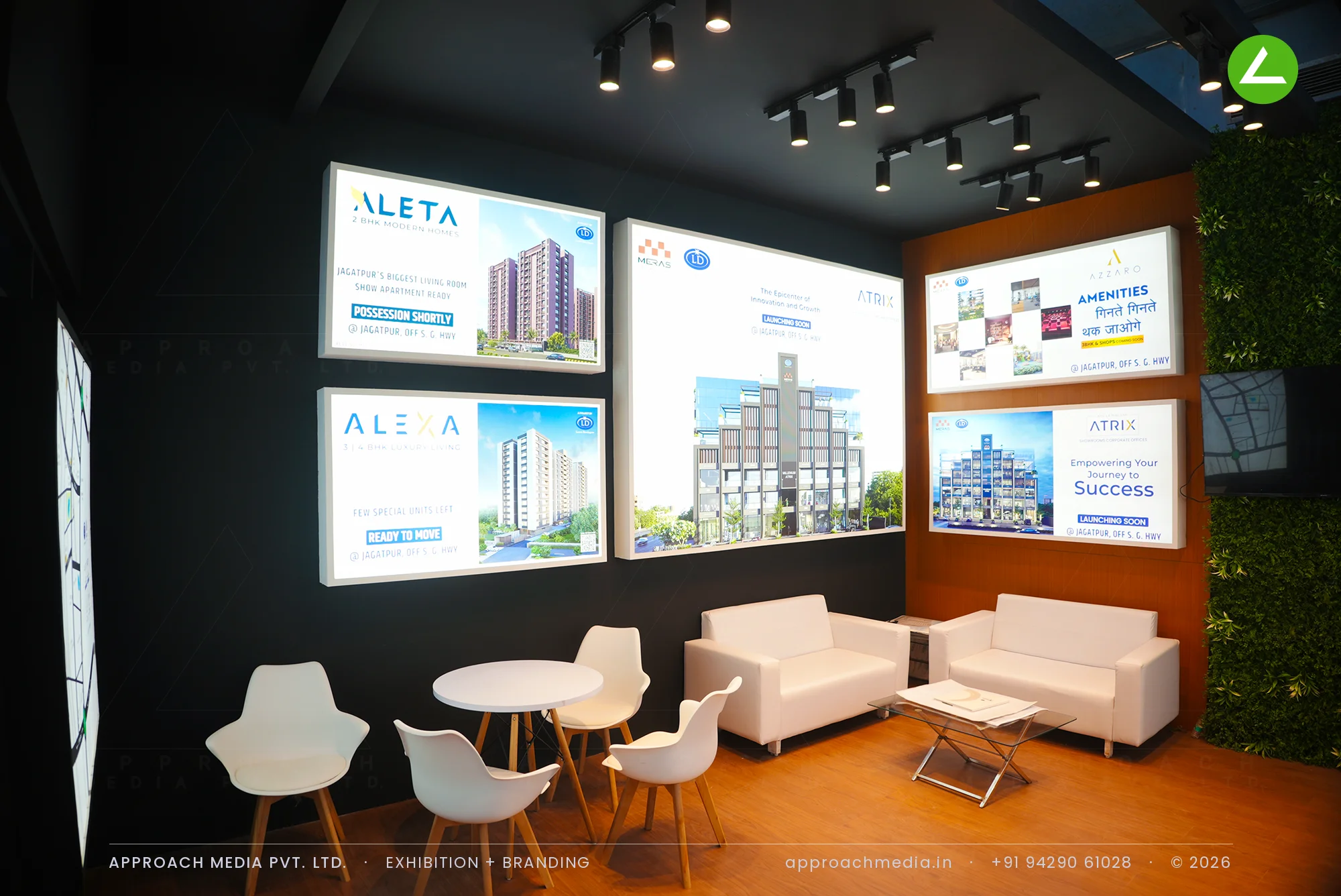 Laxmi Developers & Meras Corp LLP: Exhibition Stall Design at NAREDCO Property Expo Ahmedabad — photo 3