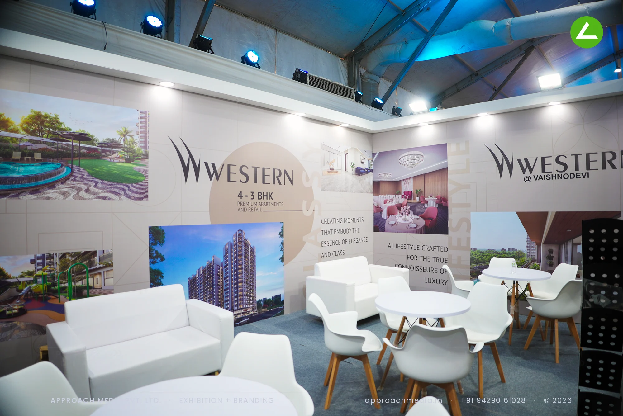 Western at NAREDCO Property Expo Ahmedabad — Exhibition Stall Design for a Pre-Launch — photo 3