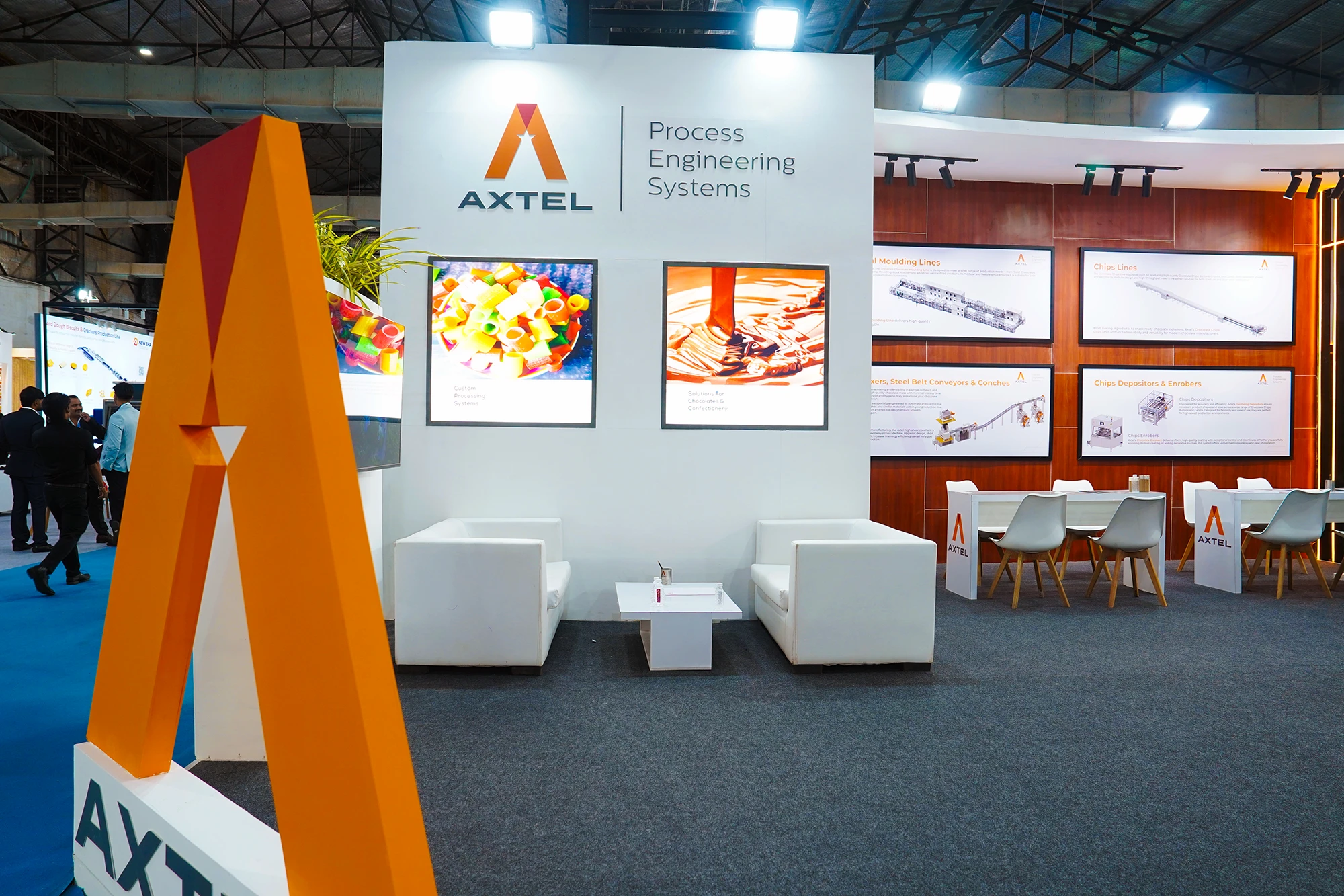 Food Processing Machinery Exhibition Stall Design at Anufood Expo Delhi — Axtel 2025 — photo 3