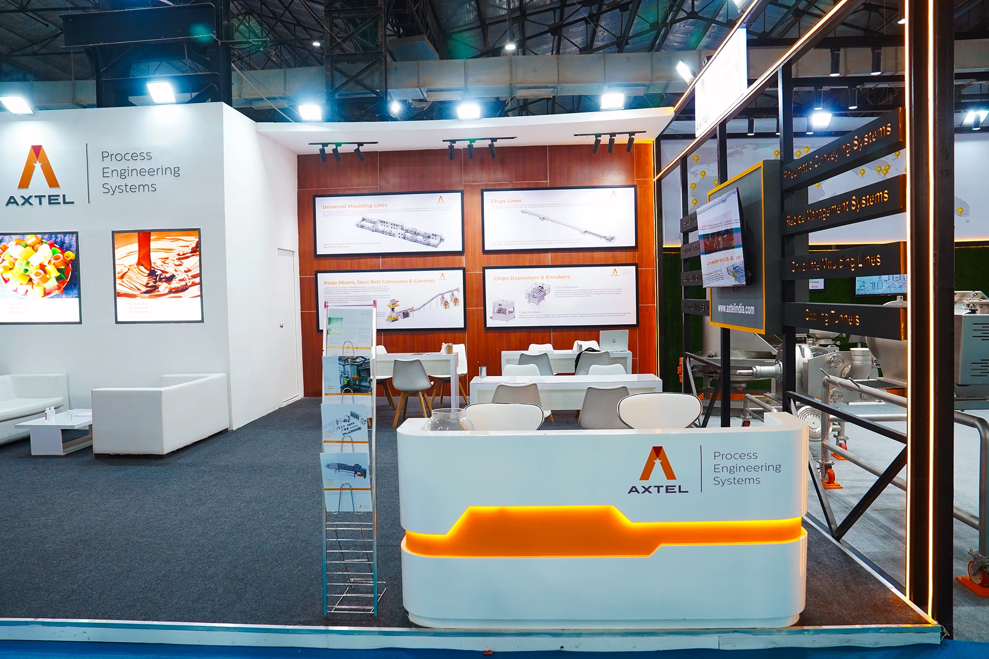 Food Processing Machinery Exhibition Stall Design at Anufood Expo Delhi — Axtel 2025 — photo 4