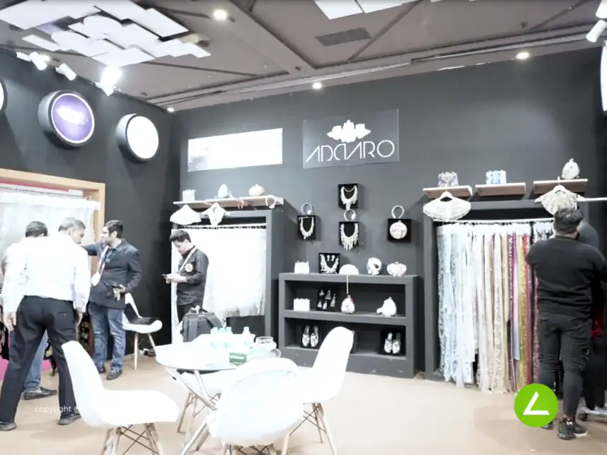 Textile Exhibition Stall Design at Bharat Tex Delhi — Addaro 2025 — photo 3