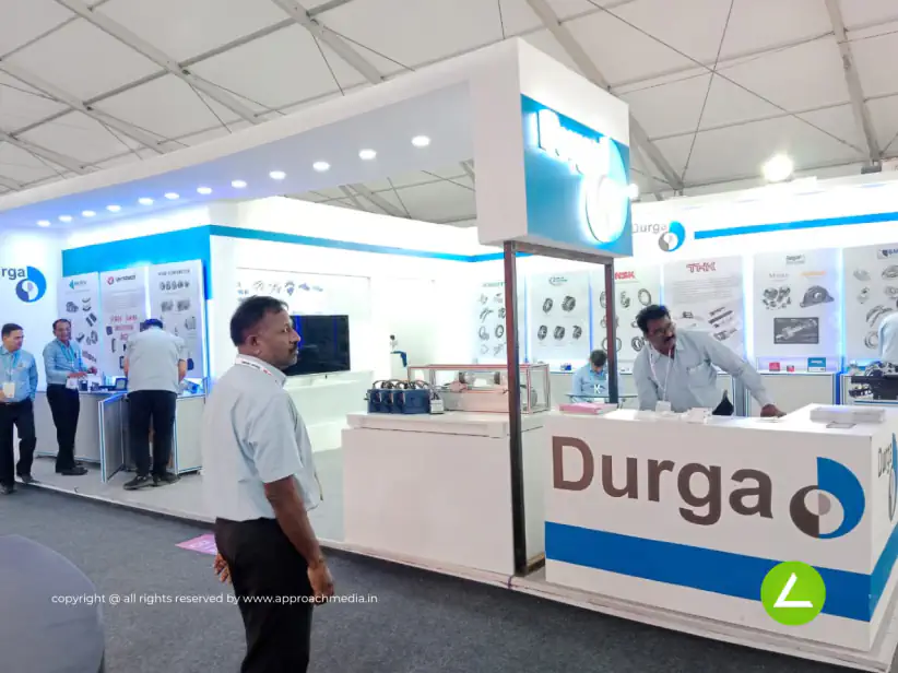 Industrial Machinery Exhibition Stall Design at IMPEX Delhi — Durga 2025 — photo 3