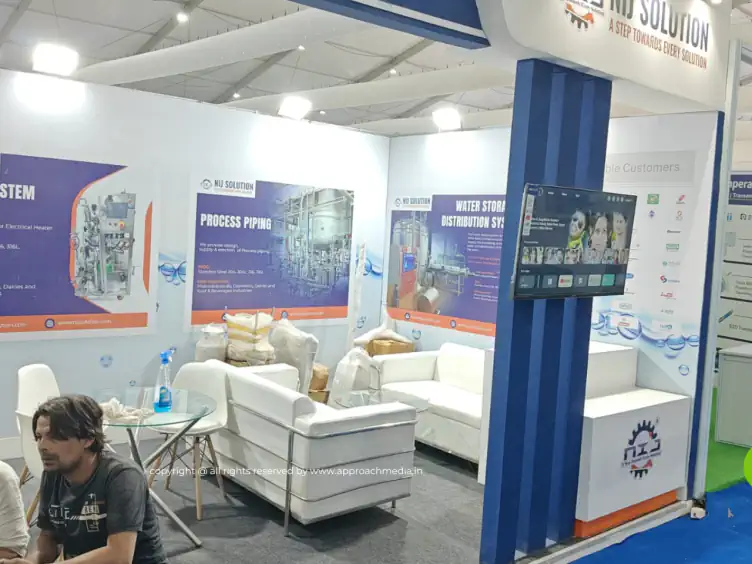 Pharmaceutical Exhibition Stall Design at Pharmatech Chandigarh — Nij Solution 2025 — photo 2