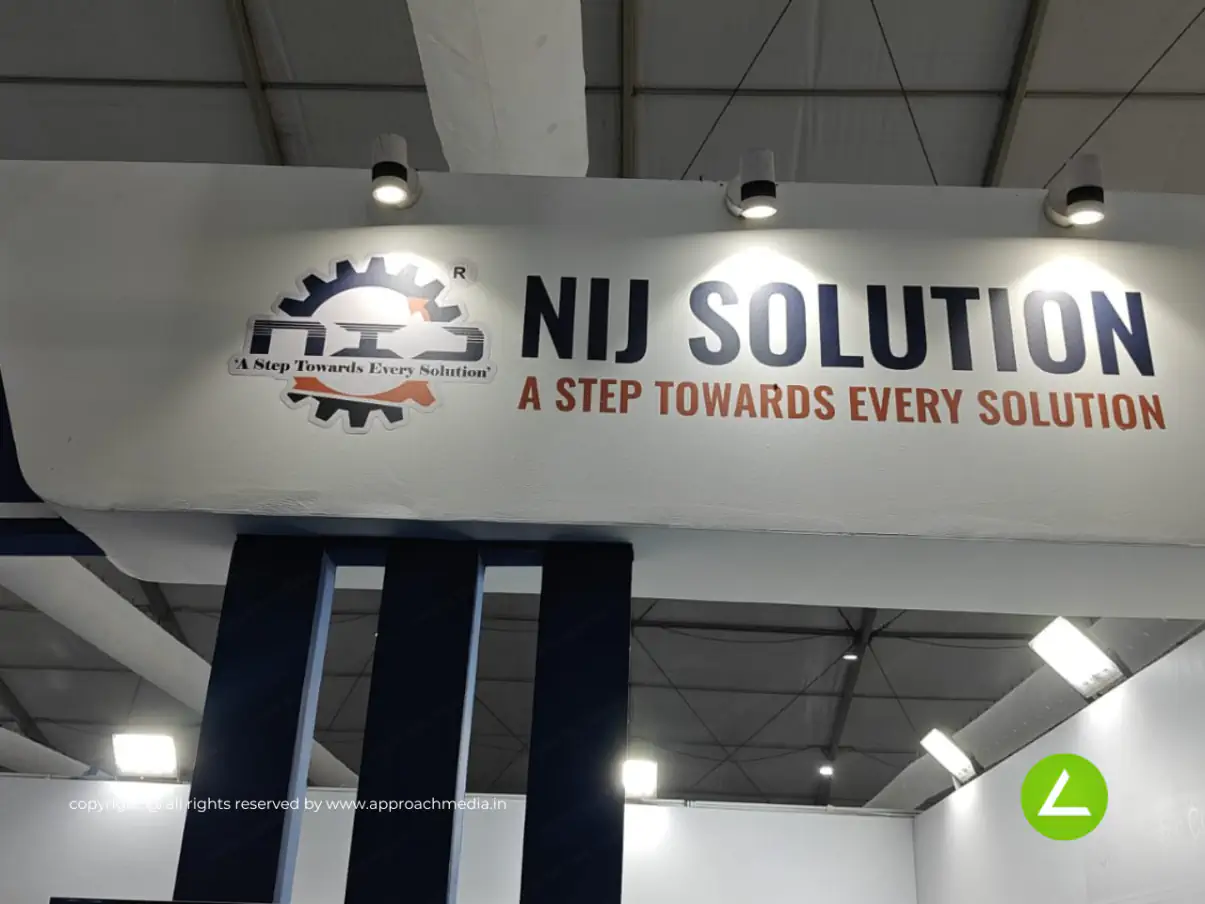 Pharmaceutical Exhibition Stall Design at Pharmatech Chandigarh — Nij Solution 2025 — photo 3