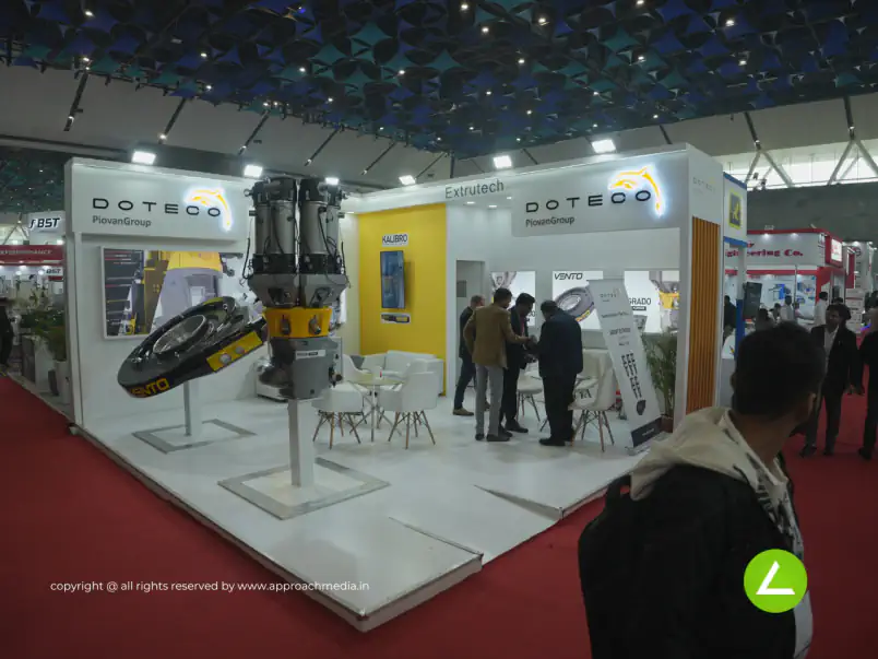 Plastic Extrusion Machinery Exhibition Stall Design at Plastfocus Delhi — Doteco 2025 — photo 3