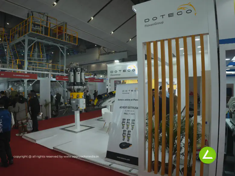 Plastic Extrusion Machinery Exhibition Stall Design at Plastfocus Delhi — Doteco 2025 — photo 4