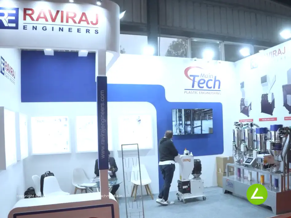 Plastic Processing Exhibition Stall Design at Plexpo Gandhinagar — Raviraj 2025 — photo 2