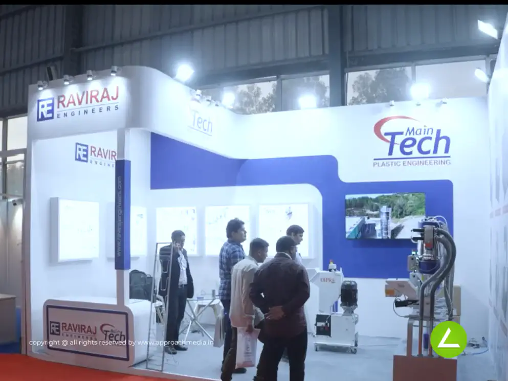 Plastic Processing Exhibition Stall Design at Plexpo Gandhinagar — Raviraj 2025 — photo 3