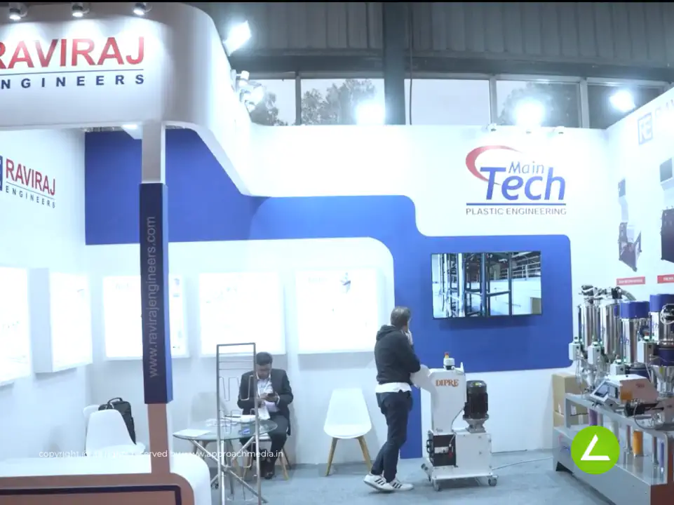 Plastic Processing Exhibition Stall Design at Plexpo Gandhinagar — Raviraj 2025 — photo 4