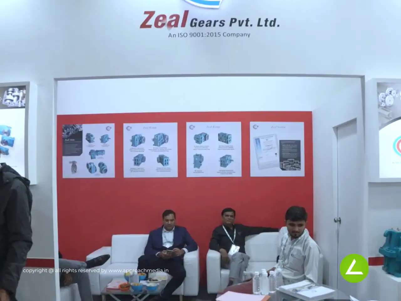 Gears & Gearbox Exhibition Stall Design at Plexpo Gandhinagar — Zeal Gears 2025 — photo 3
