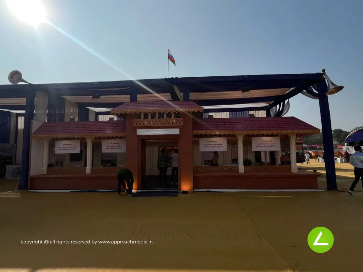 Institutional Pavilion Exhibition Stall Design at Uniscon Expo Ahmedabad — Satadhar 2025 — photo 2