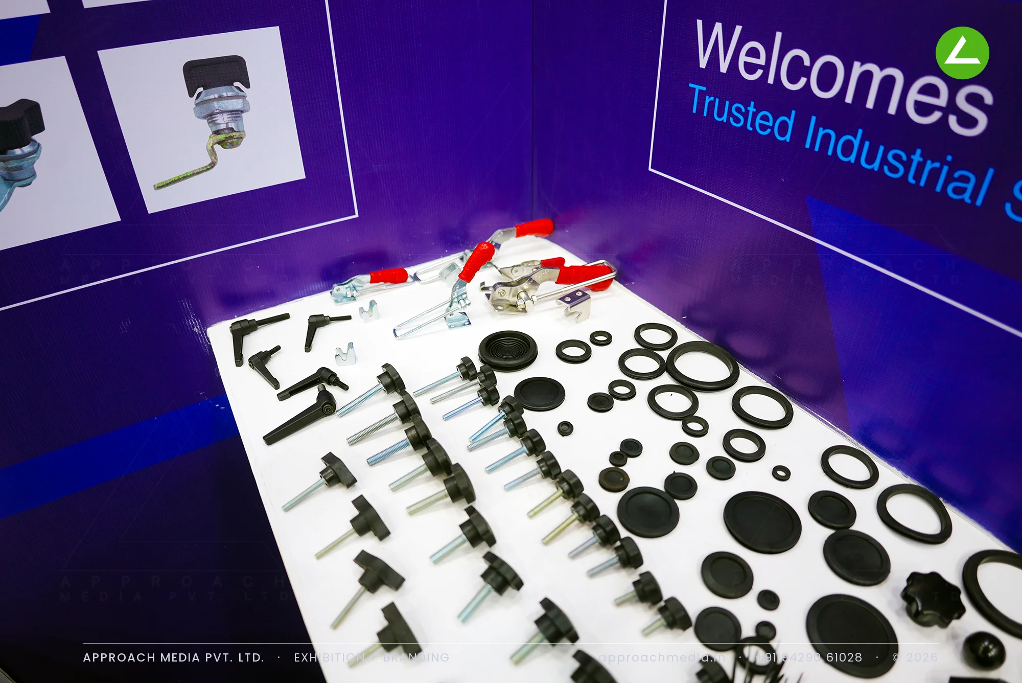 Verix Engineers: Exhibition Stall Design at EngiMach Gandhinagar 2025 — photo 4