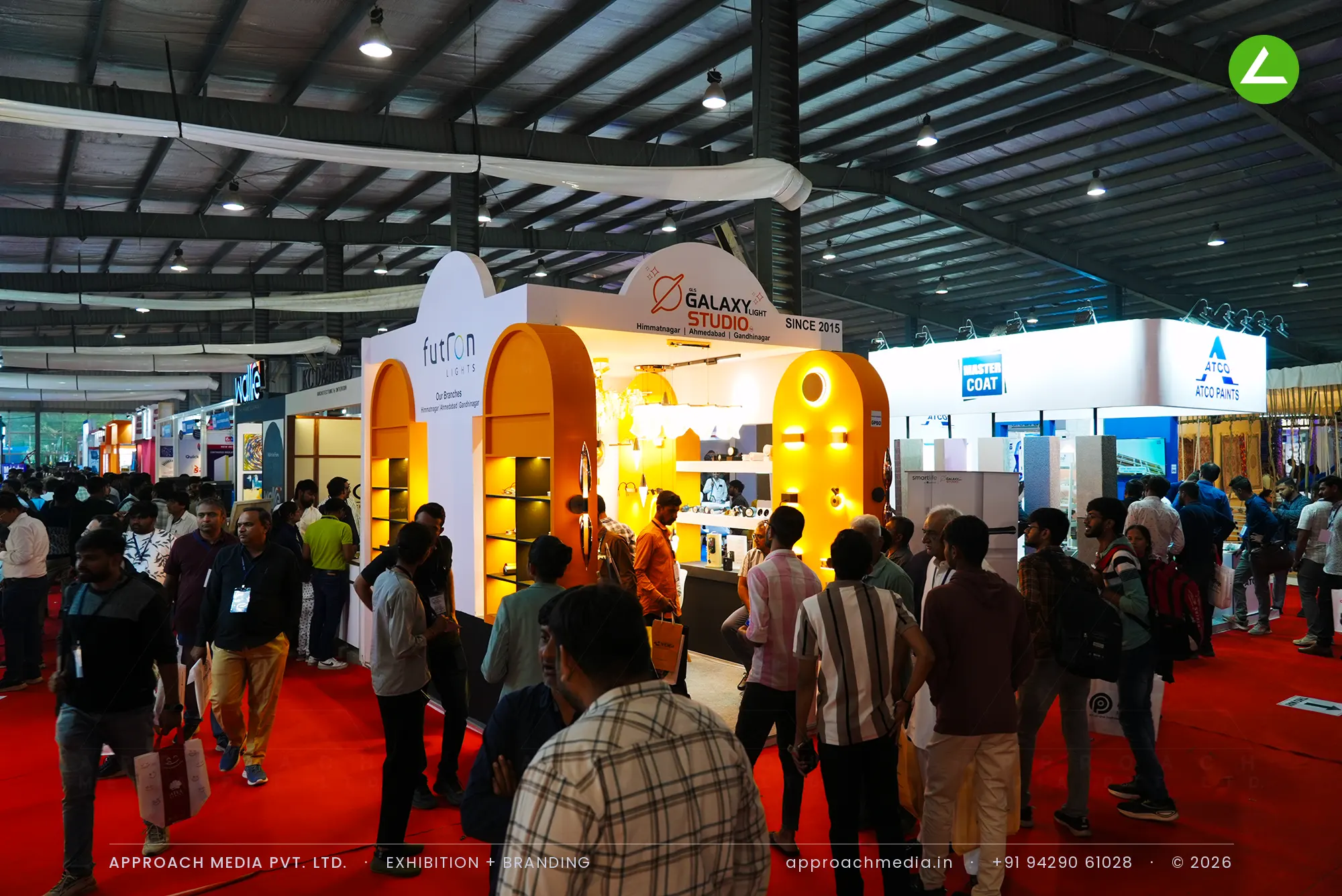 Galaxy Studio and Futron Lights — Exhibition Stall Design at GPBS Gandhinagar — photo 4