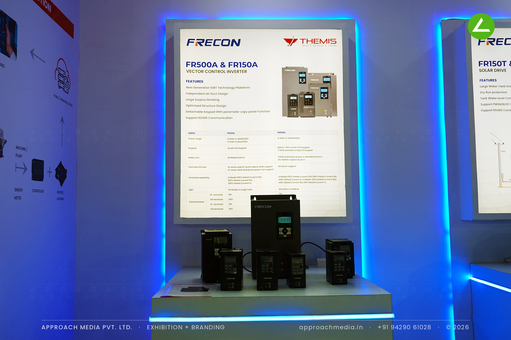 Themis Automation: 72 sqm Exhibition Stall Design at Automation Expo Mumbai 2026 — photo 4