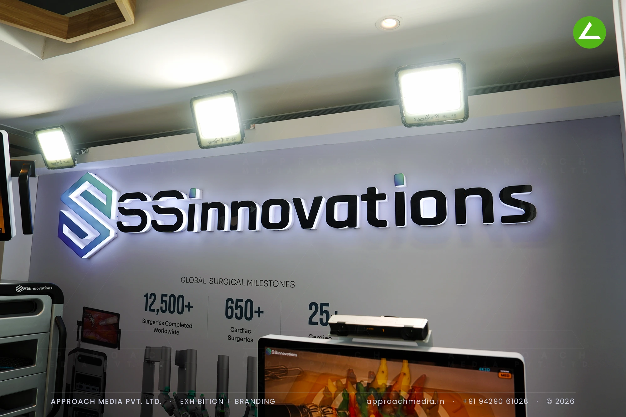 SS Innovation: 24 sqm Exhibition Stall Design at CABG Gandhinagar 2026 — photo 4