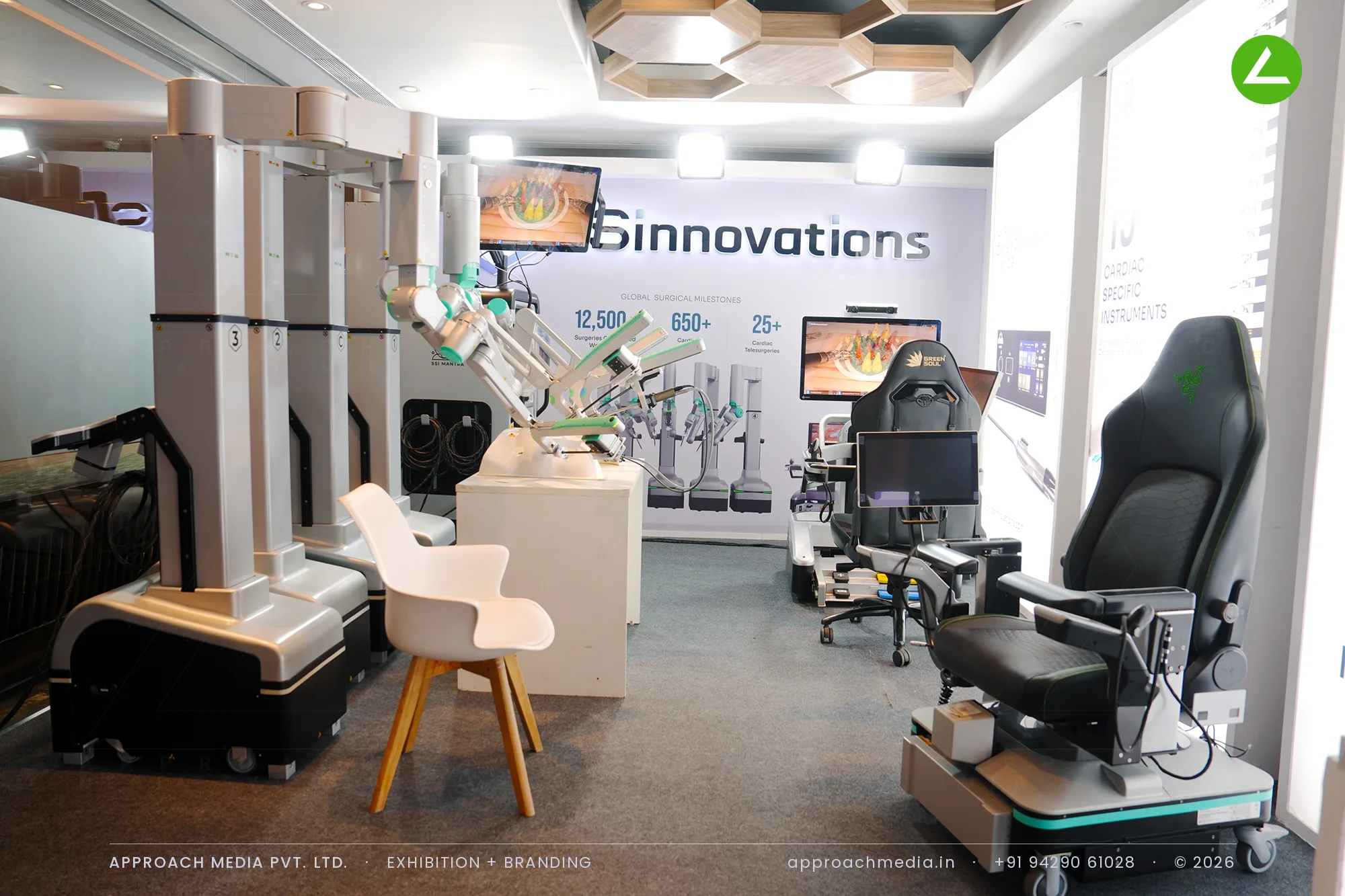 SS Innovation: 24 sqm Exhibition Stall Design at CABG Gandhinagar 2026 — photo 2