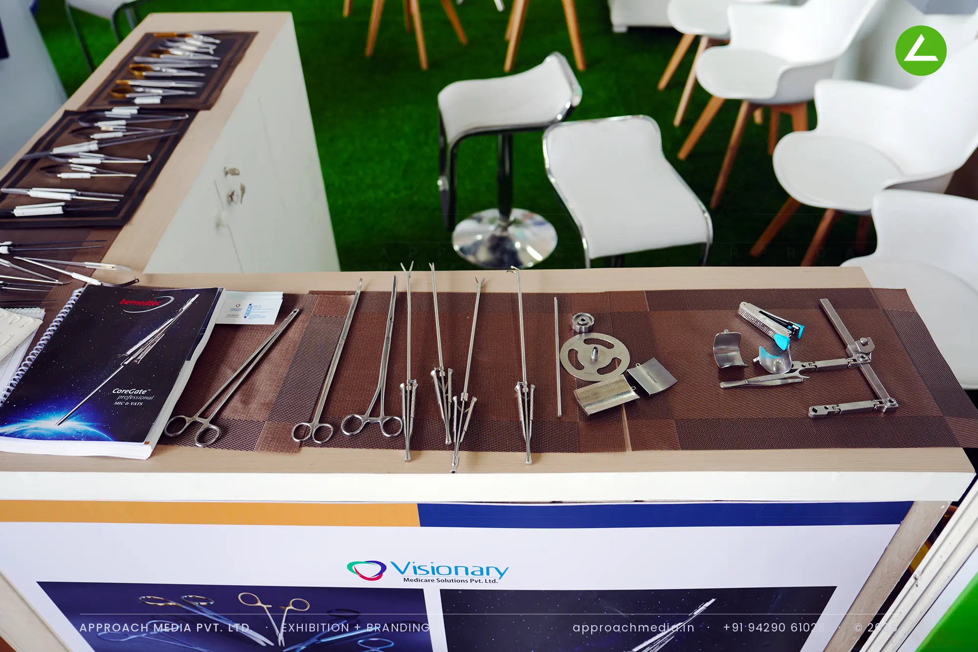 Visionary: 36 sqm Exhibition Stall Design at CABG Gandhinagar 2026 — photo 4