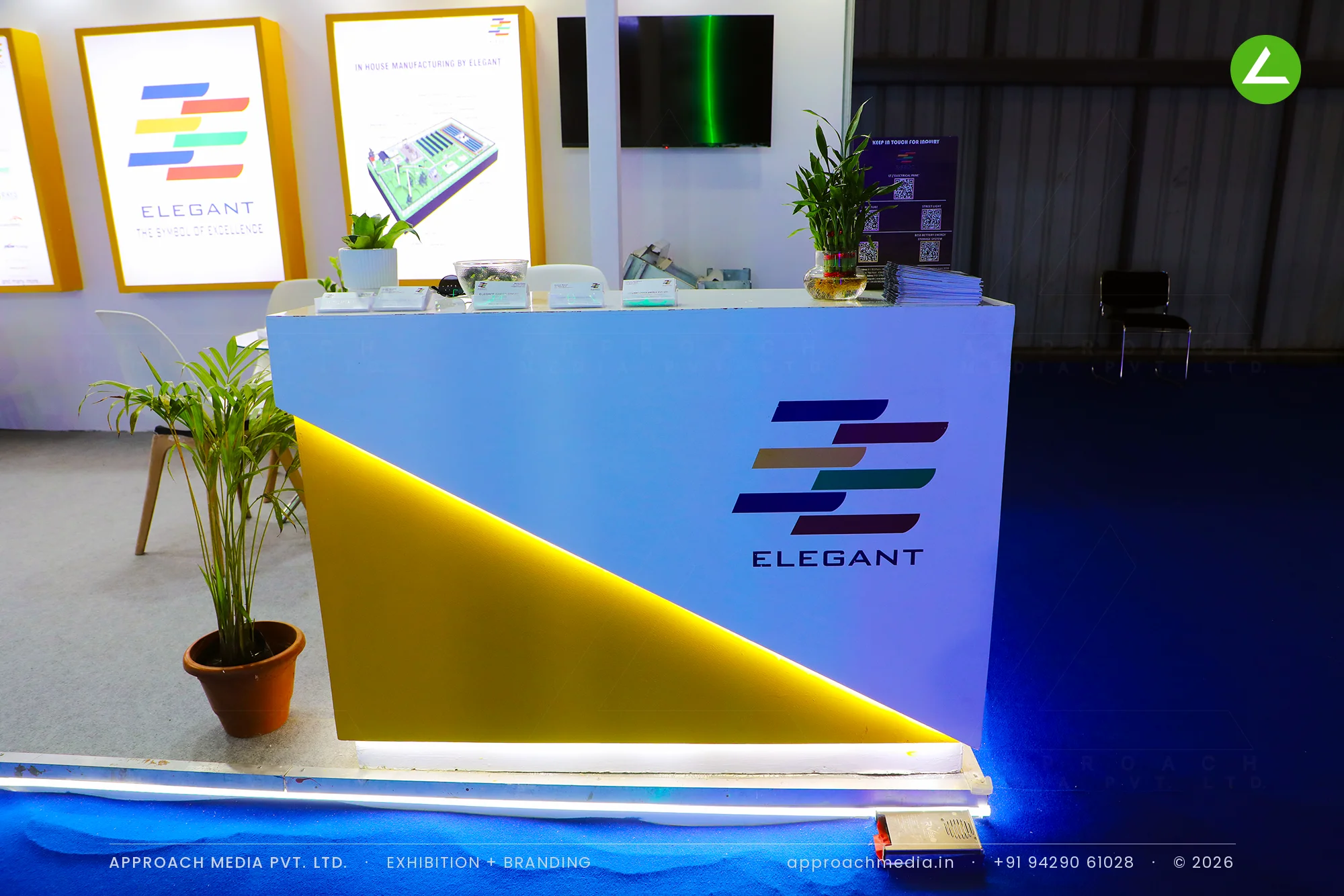 Elegant Green Energy Pvt Ltd: Exhibition Stall Design at Intersolar India Gandhinagar — photo 3