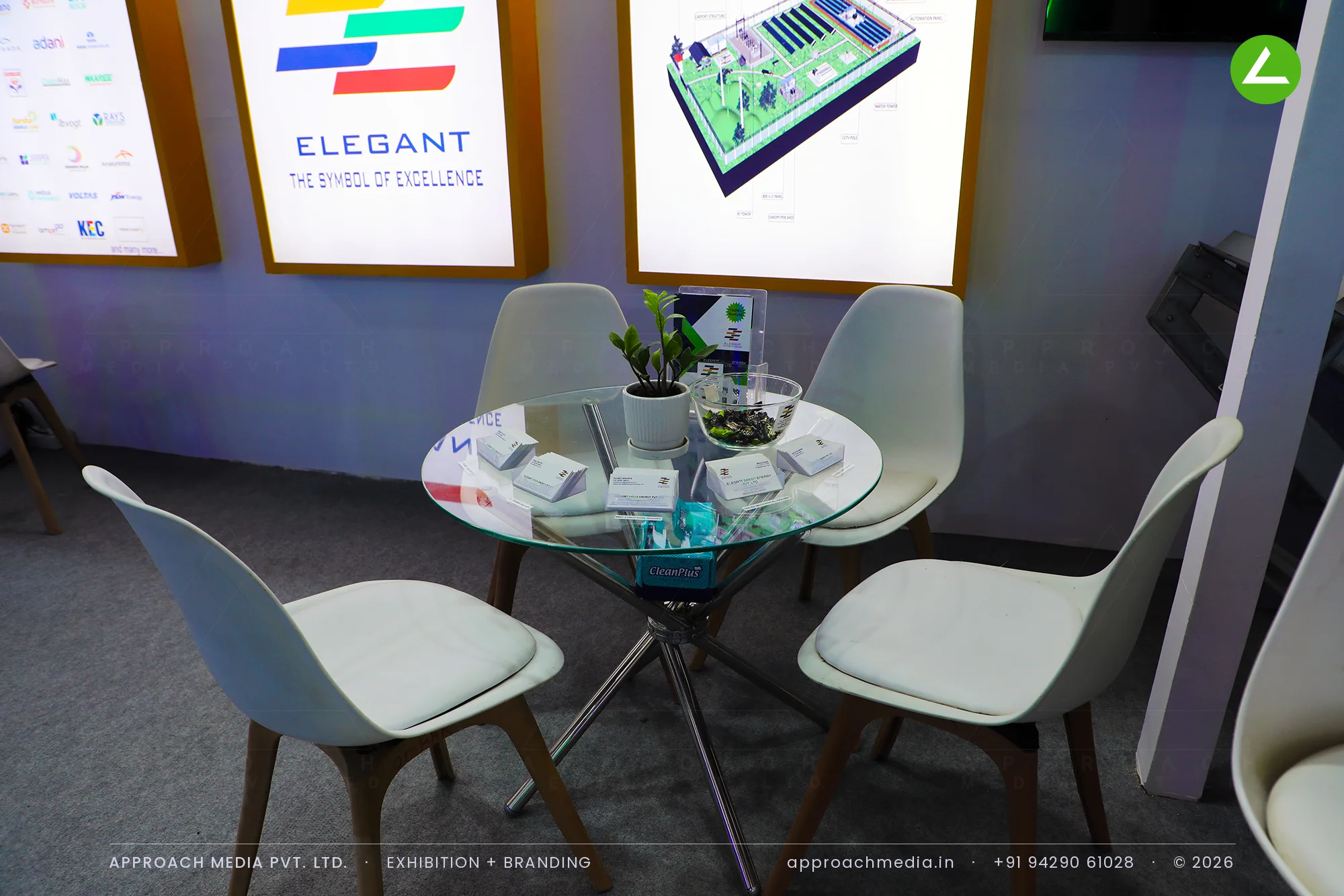 Elegant Green Energy Pvt Ltd: Exhibition Stall Design at Intersolar India Gandhinagar — photo 4