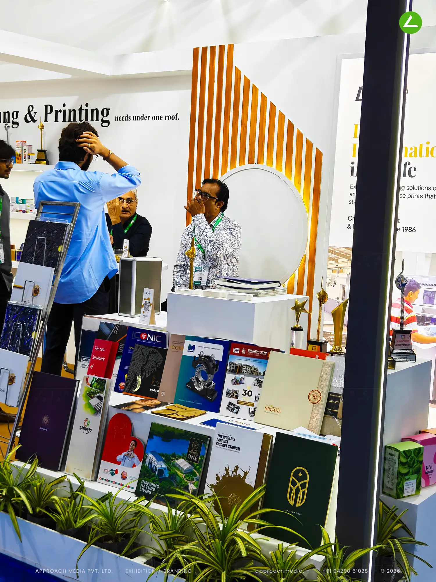 Legriffe Packaging — Exhibition Stall Design at Pharmatech Expo Gandhinagar, 18 sqm — photo 4