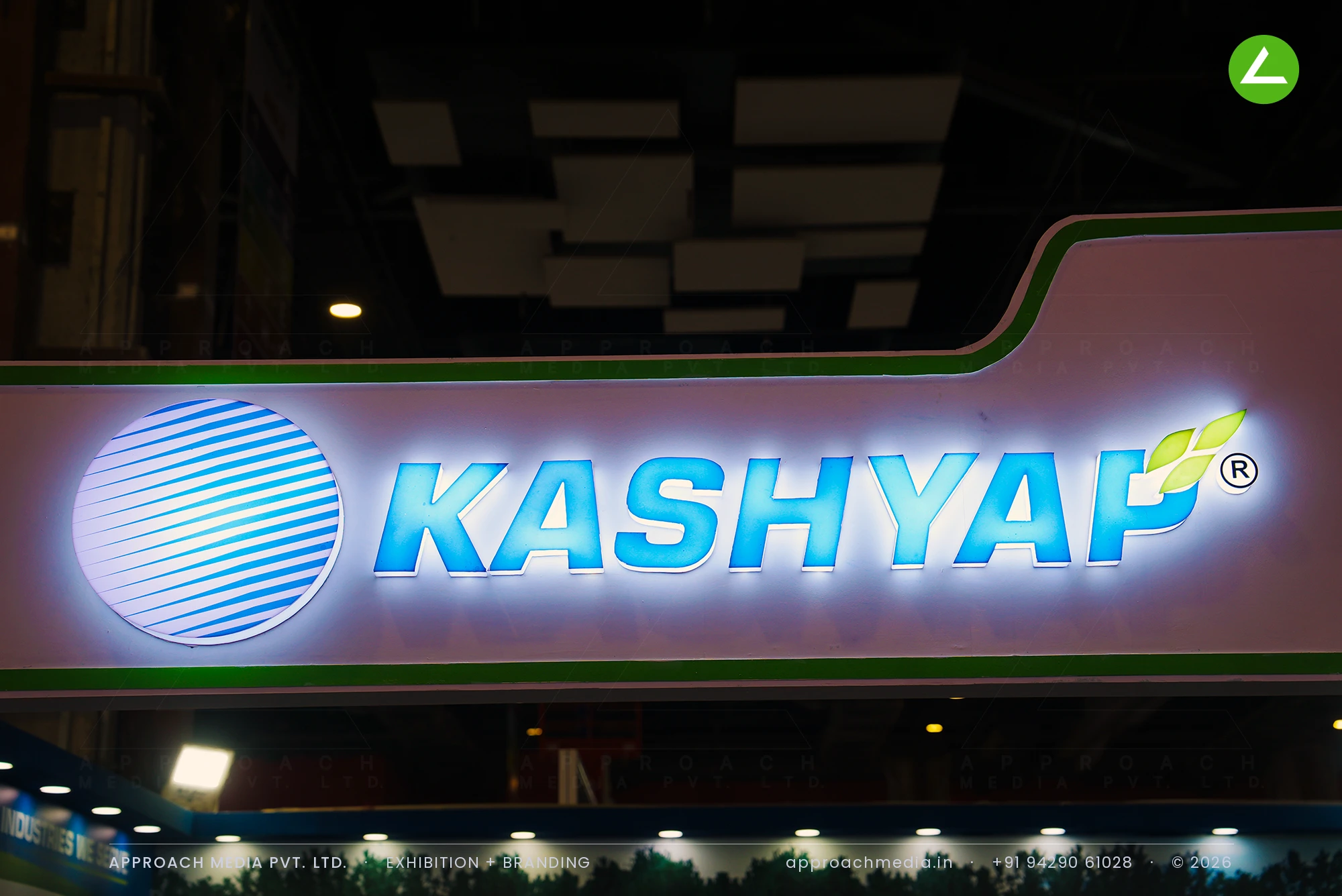 Kashyap anti-scale systems: exhibition stall design at PlastIndia New Delhi — photo 2