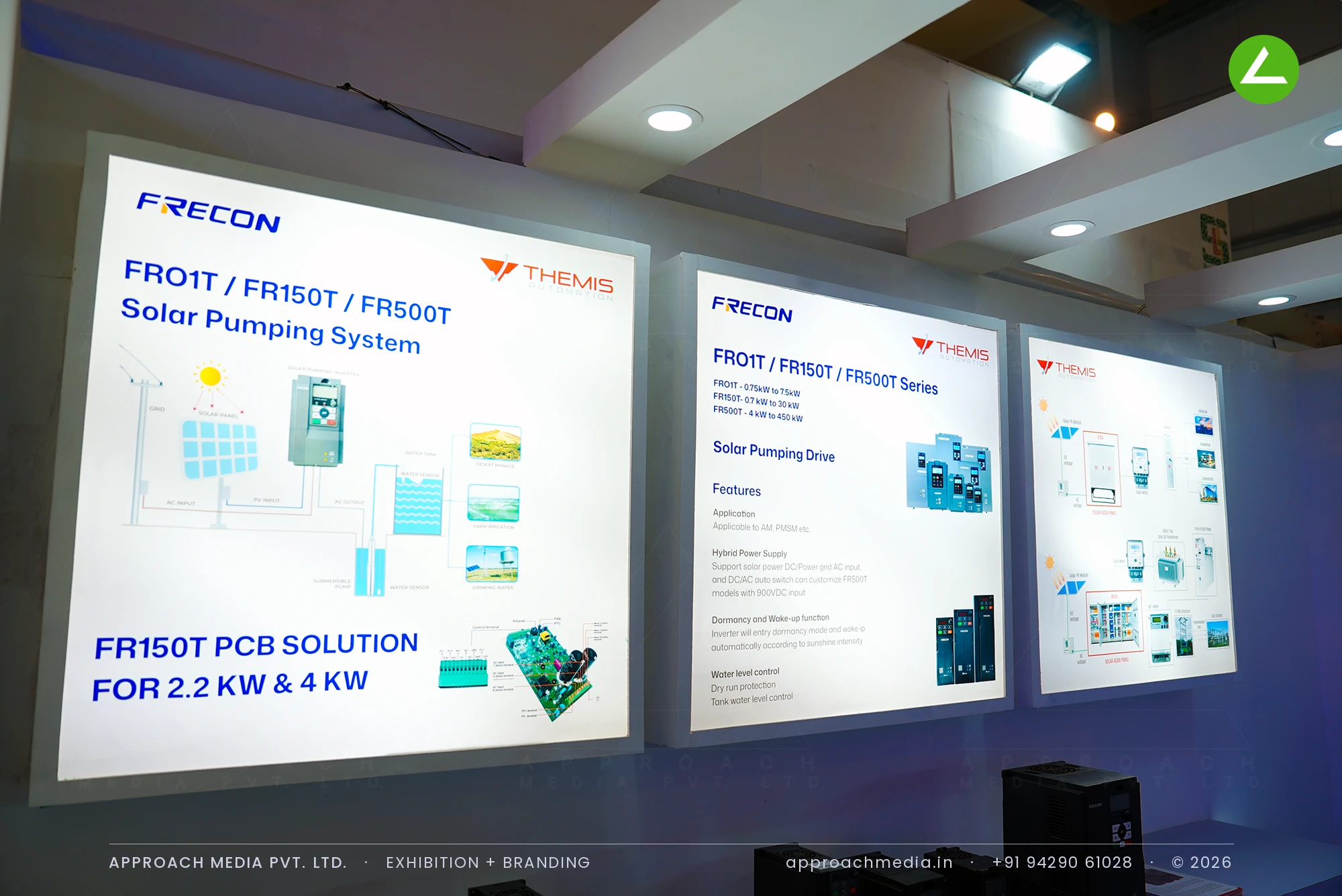 Themis Automation Exhibition Stall Design at REI Greater Noida 2026 — photo 2
