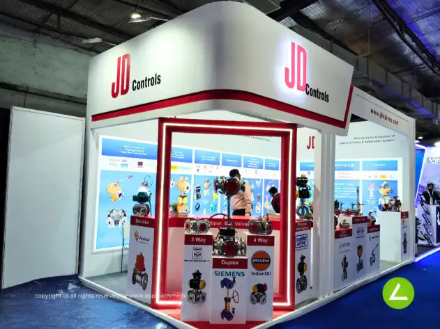 Process Control Exhibition Stall Design at Globalchem Expo Mumbai — JD Controls — photo 2