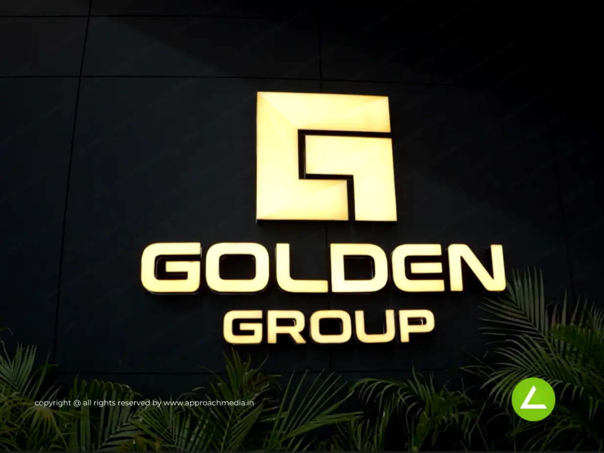 Real Estate Exhibition Stall Design at ABD Approach Ahmedabad — Golden Group — photo 2