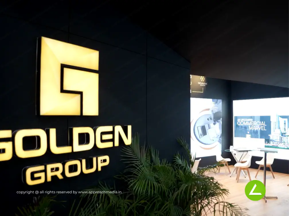 Property Developer Exhibition Stall Design at ABD Approach Ahmedabad — Rishv Group — photo 2