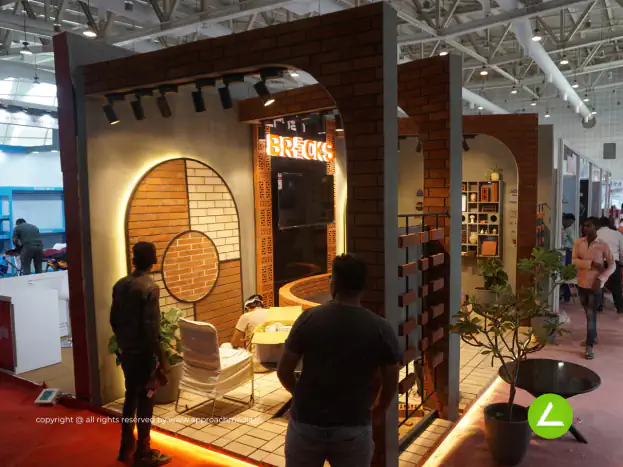Brick & Cladding Exhibition Stall Design at BNI Symposium Gandhinagar — Urban Brick — photo 2