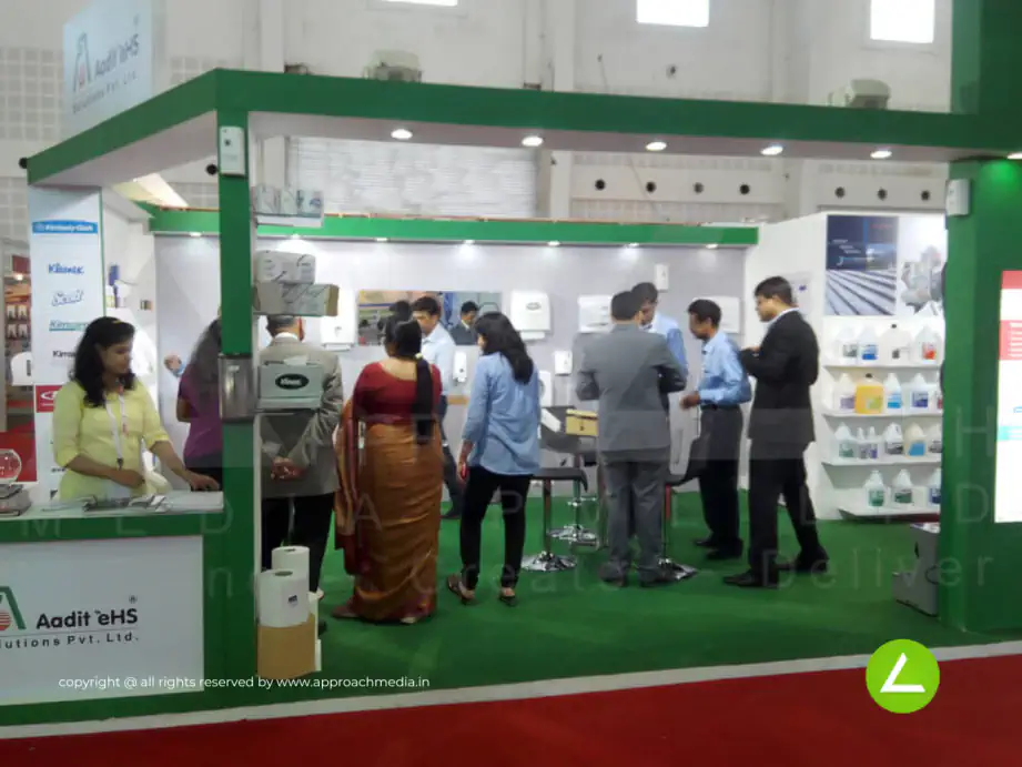 EHS & Safety Exhibition Stall Design at Clean India Expo Aadit — Aadit EHS Solutions — photo 2