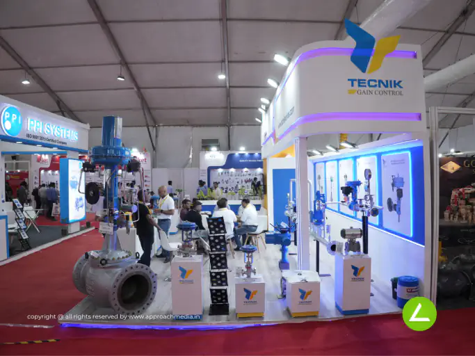 Instrumentation & Control Exhibition Stall Design at Dahej Expo — Tecnik Gain Control — photo 2