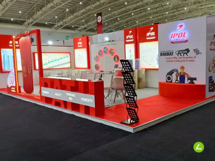 Industrial Lubricants Exhibition Stall Design at IMTEX Bangalore — IPOL — photo 2