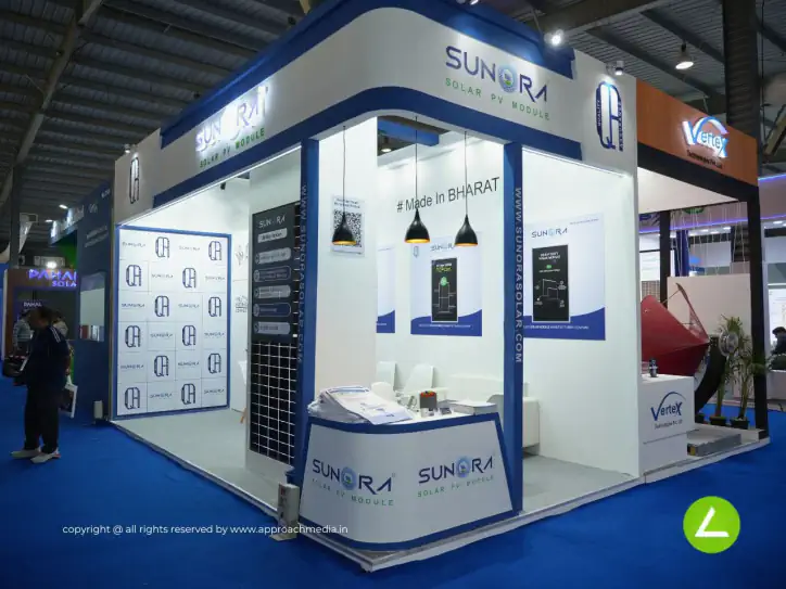 Solar Energy Exhibition Stall Design at Intersolar Mumbai — Sunora — photo 3