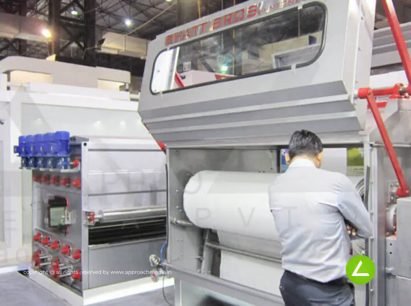 Textile Machinery Exhibition Stall Design at India ITME Mumbai — Bhatt Bros — photo 3