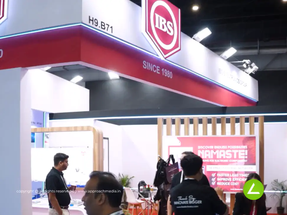 Electronics & Semiconductor Exhibition Stall Design at Semicon India Noida — IBS — photo 2