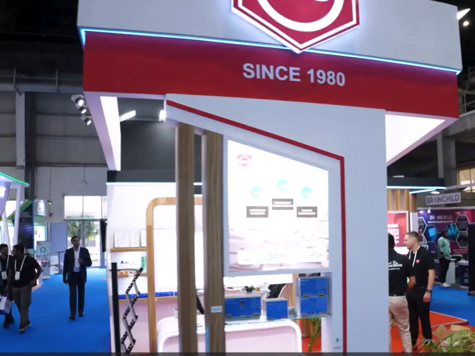 Electronics & Semiconductor Exhibition Stall Design at Semicon India Noida — IBS — photo 3