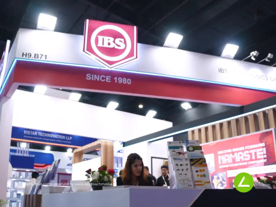 Electronics & Semiconductor Exhibition Stall Design at Semicon India Noida — IBS — photo 4