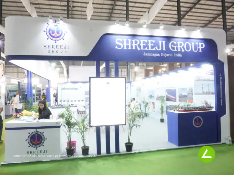 Engineering & Logistics Exhibition Stall Design at Semicon India Noida — Shreeji Group — photo 3