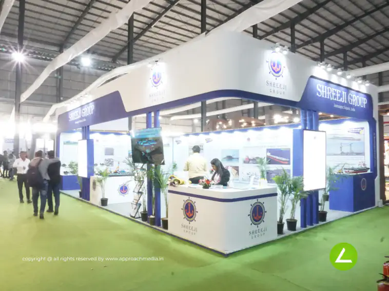 Engineering & Logistics Exhibition Stall Design at Semicon India Noida — Shreeji Group — photo 4