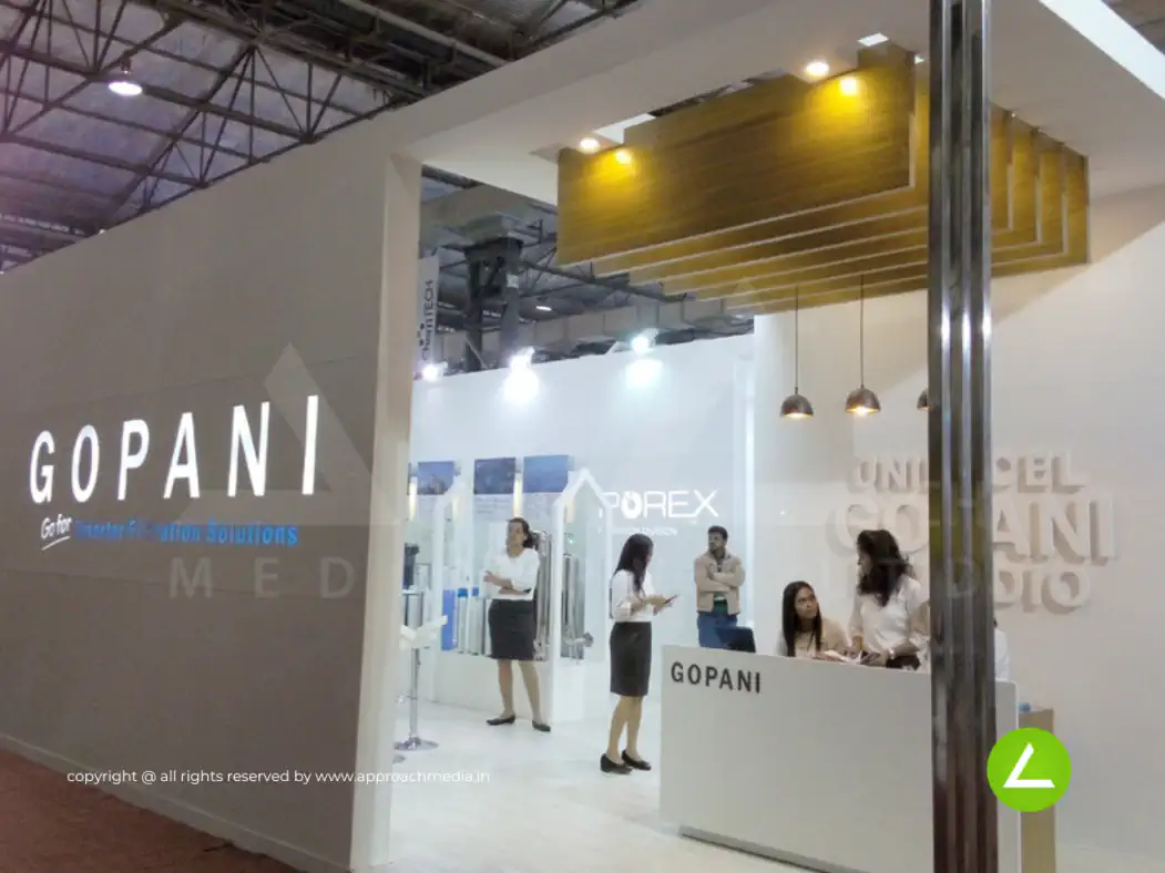 Water Filtration Exhibition Stall Design at ChemTech Mumbai Gopani — Gopani Enterprise — photo 2