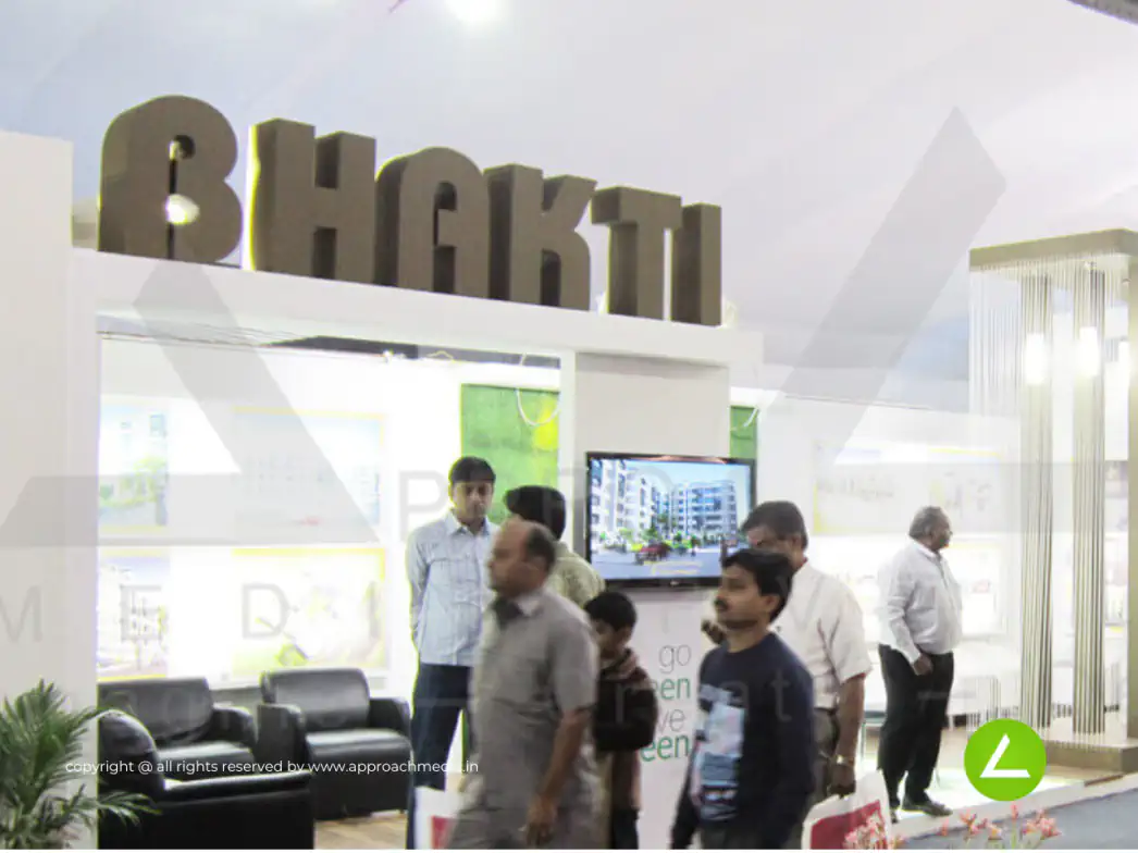 Real Estate Exhibition Stall Design at the Property Expo Ahmedabad Bhakti — Bhakti — photo 3