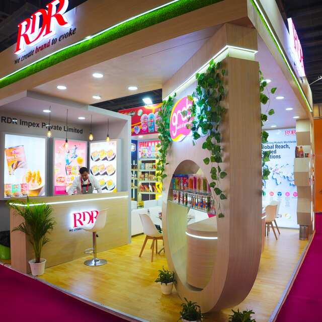 FMCG exhibition stall design
