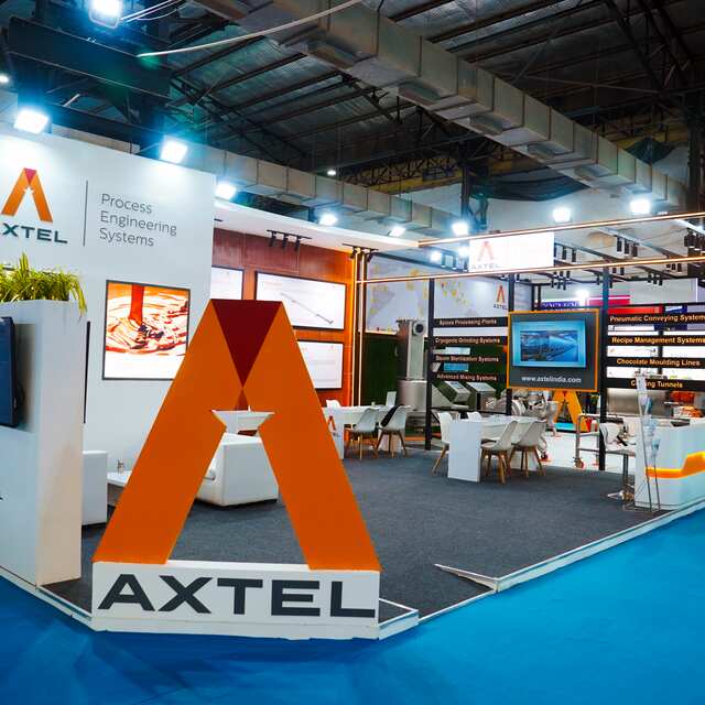 Machinery exhibition stall design