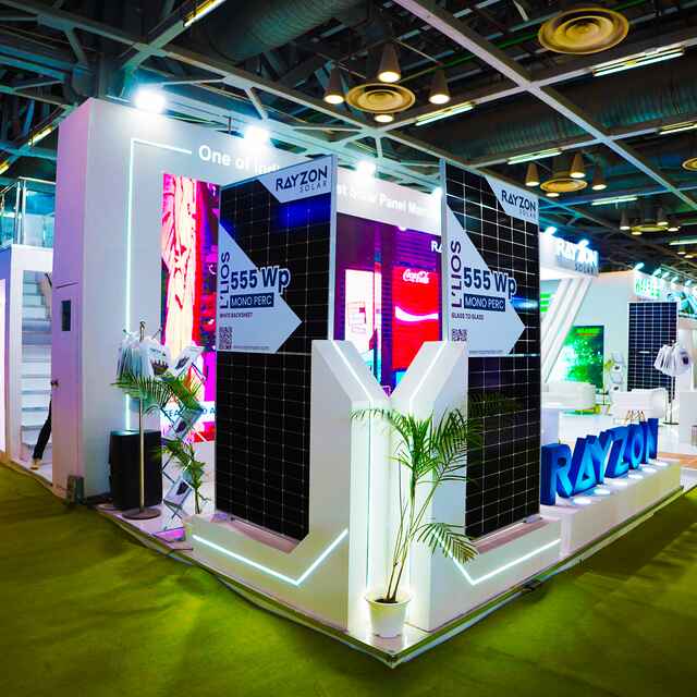 Renewable Energy exhibition stall design