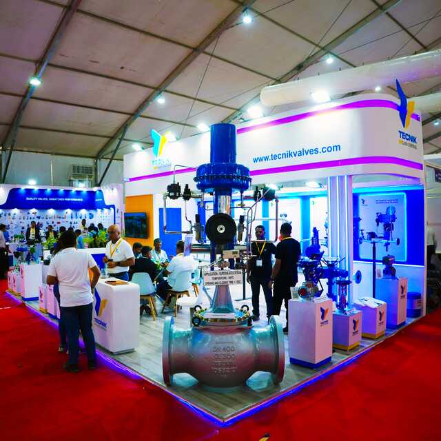 Valves & Pumps exhibition stall design