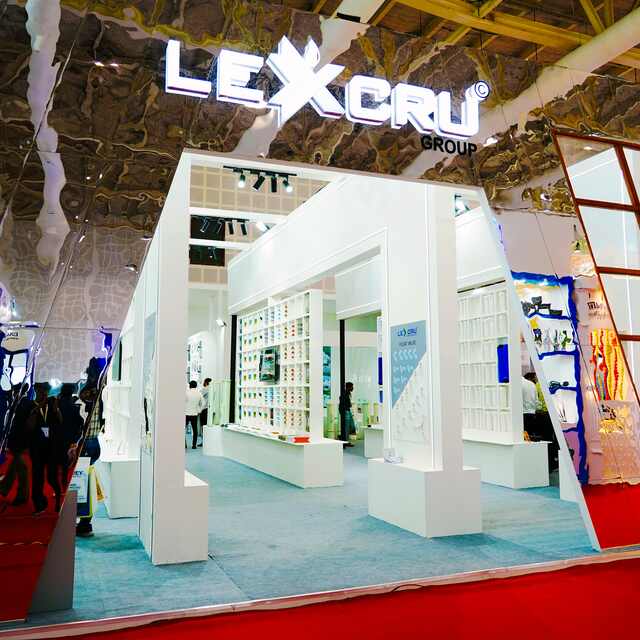 Water exhibition stall design